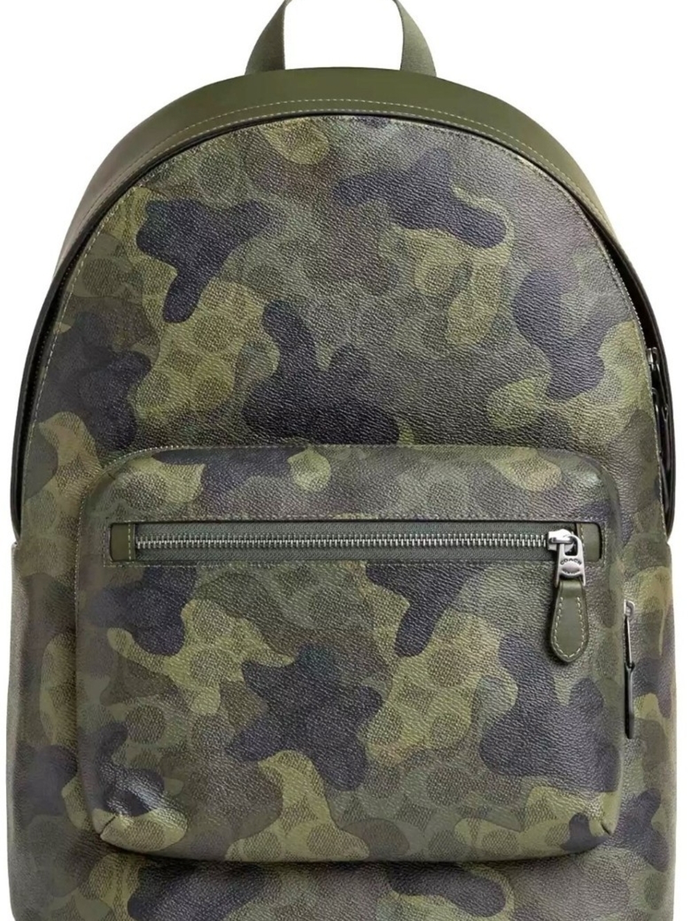 Coach - Camo Leather Backpack - Picture 9 of 9